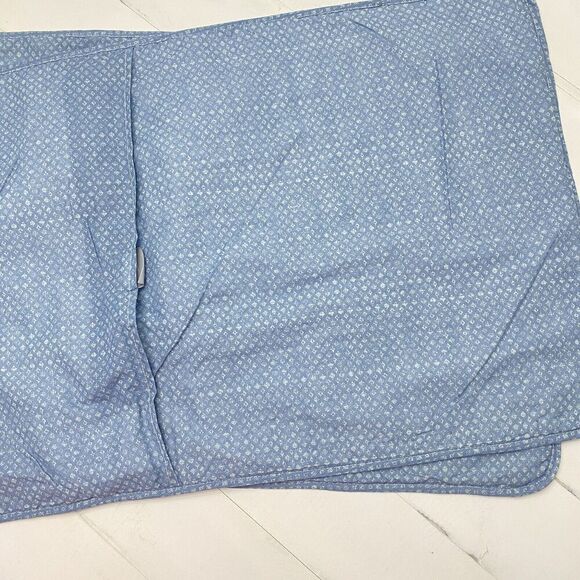 Tommy Bahama Home Cape Verde Smoke Gray Blue Quilted King Sham Set - Picture 4 of 8